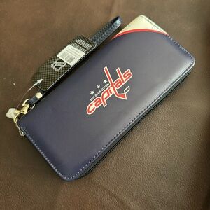 NHL Capitals Navy Blue Wristlet